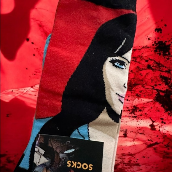 Darcy the mail girl the last drive in socks Joe bob Briggs jamboree - Picture 4 of 7